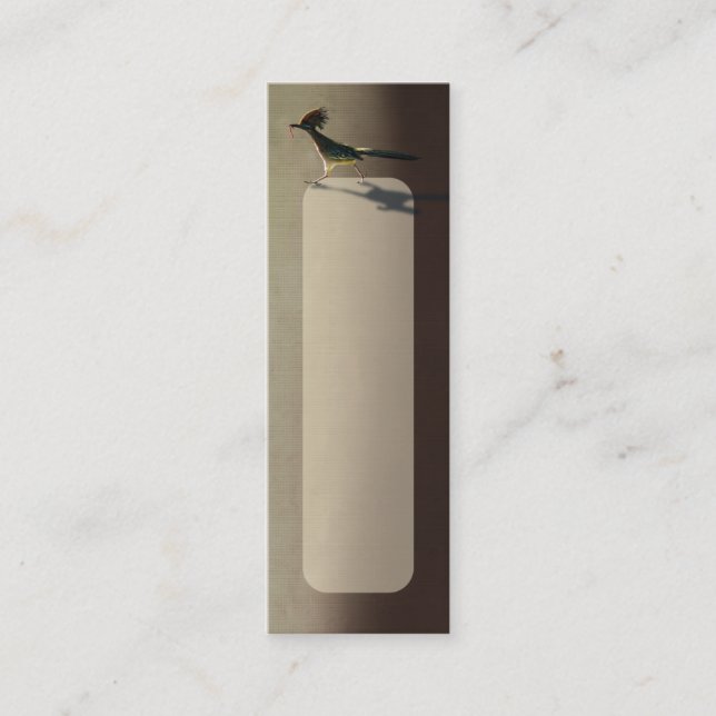 Early Bird, bookmarks or business cards (Front)