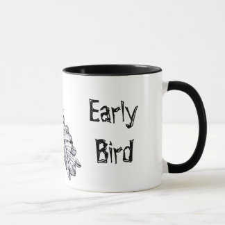 "Early Bird" Prehistoric Bird Art Mug