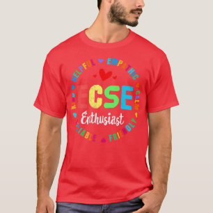 Early Childhood Special Education SPED ECSE Crew M T-Shirt