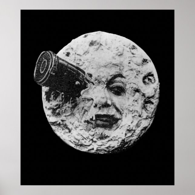 EARLY CINEMA A Trip to the Moon By Georges Melie Poster (Front)