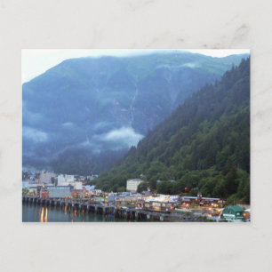 Early Evening in Juneau Postcard