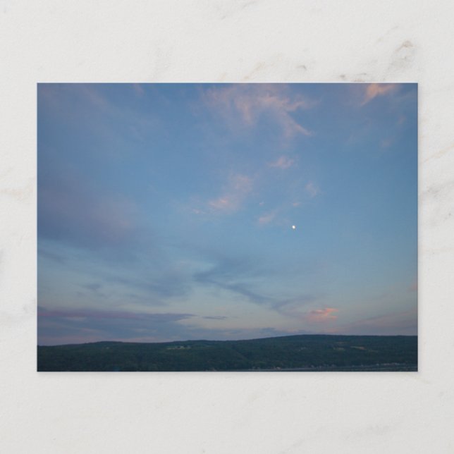 Early Evening Over Keuka Lake, New York Postcard (Front)