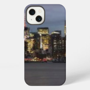 Early evening panoramic view of Manhattan iPhone Case