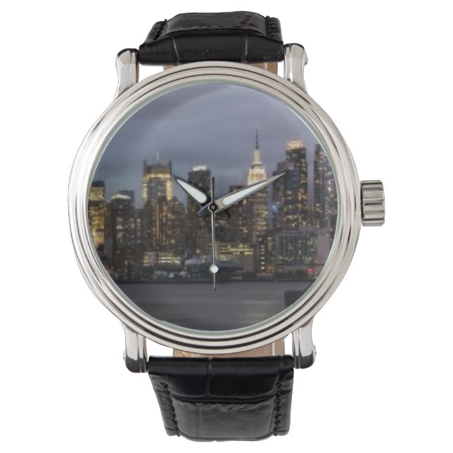 Early evening panoramic view of Manhattan Watch (Front)