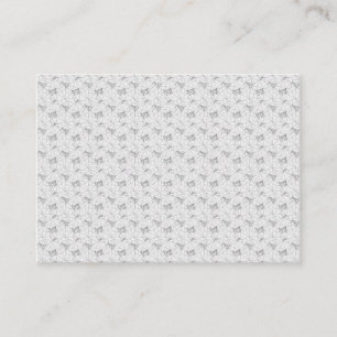 Early Fall Leaves Pattern Autumn Season Decor Enclosure Card