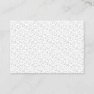 Early Fall Leaves Pattern   Autumn Season Decor Enclosure Card