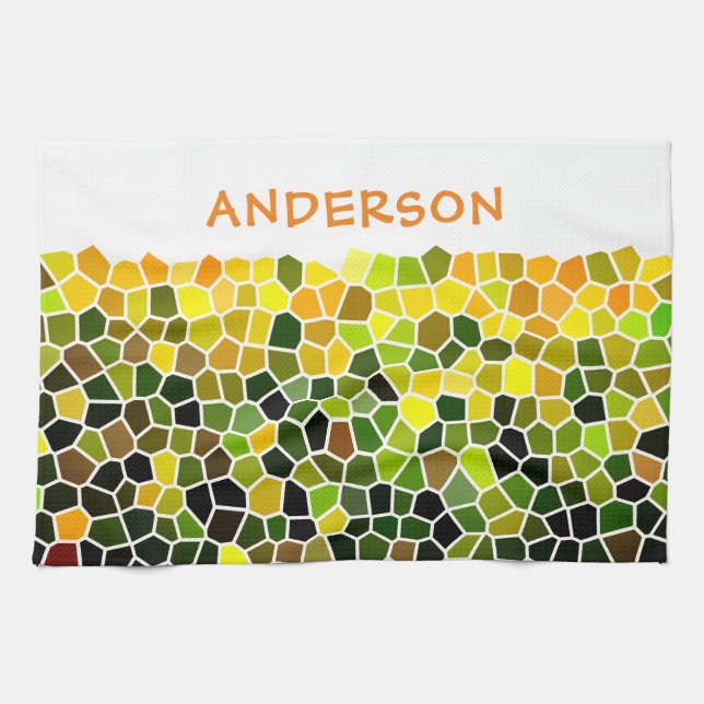Early Fall - Personalised Tea Towel (Horizontal)