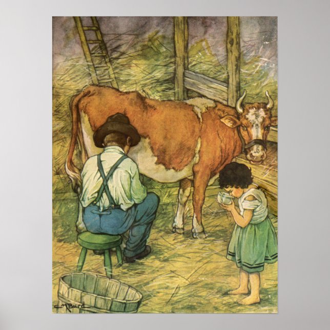 Early Farm Scenes Poster (Front)