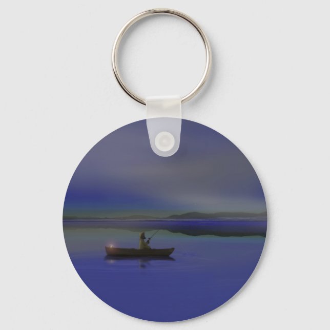 Early Fishing Key Ring (Front)