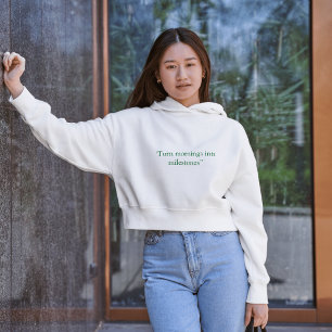 Early Hours Endless Possibilities Minimal Quote Hoodie