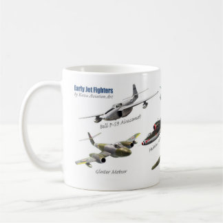 Early Jet Fighters Coffee Mug