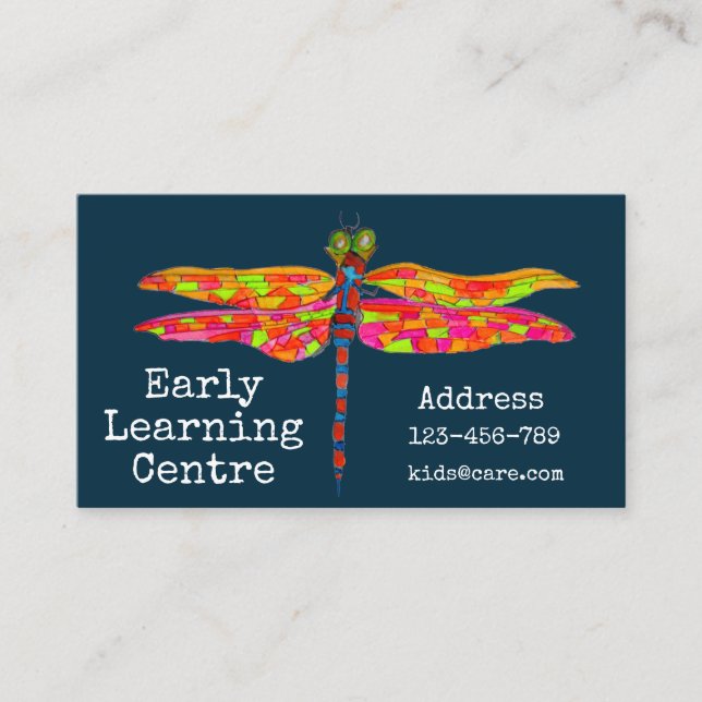 Early Learning Centre Daycare business Card (Front)