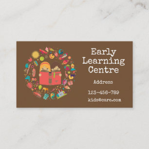 Early Learning Centre Daycare business Card
