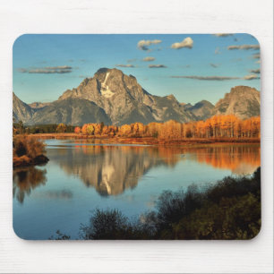 Early Light In Wyoming at Oxbow Bend Mouse Pad