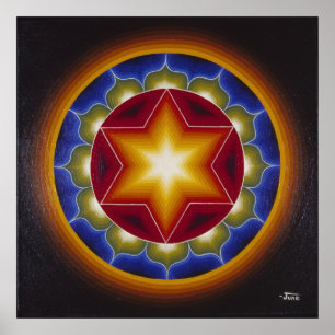 Early mandala #2 poster