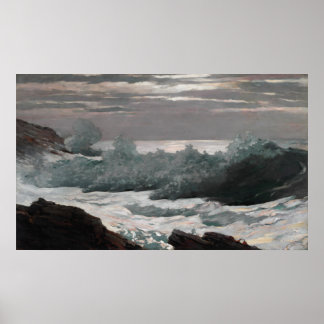 Early Morning After a Storm at Sea Winslow Homer Poster