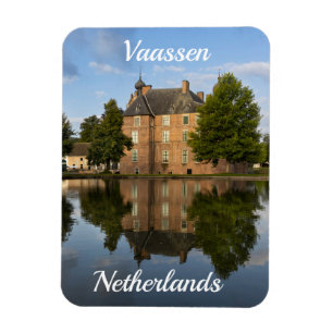Early Morning, Cannenburg Castle, Netherlands Magnet