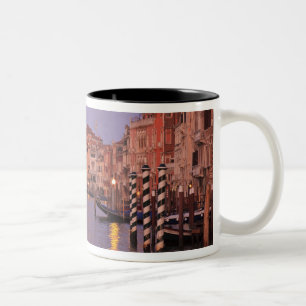 early morning Grand Canal Tour, Venice, Italy Two-Tone Coffee Mug