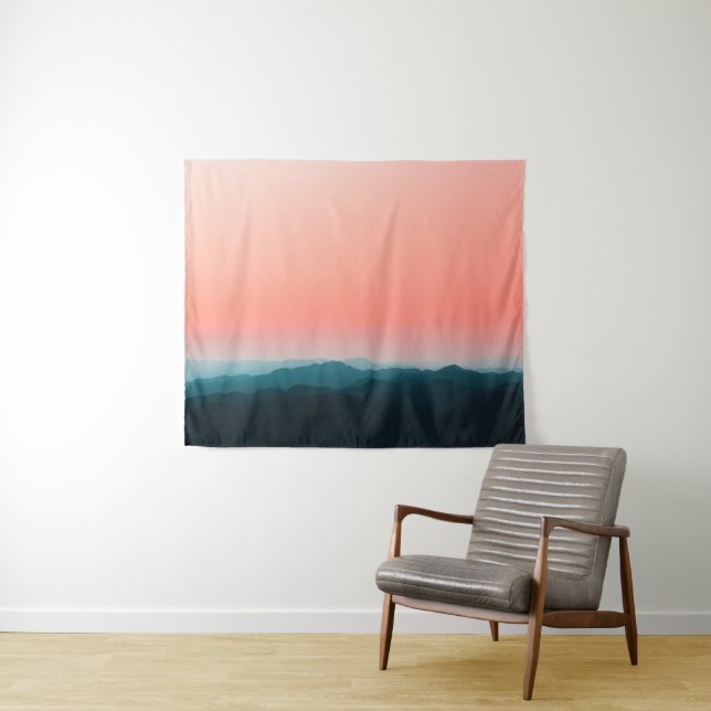 Early morning layers tapestry (In Situ (Horizontal))