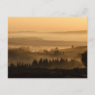 Early Morning Mist Bible Verse Encouragement Card