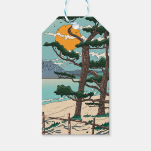 Early morning songbird gift tags