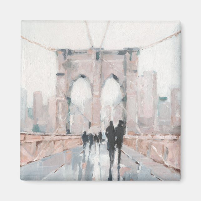 Early Morning Stroll - New York Magnet (Front)