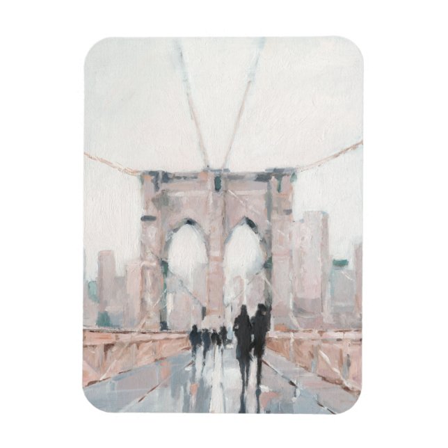 Early Morning Stroll - New York Magnet (Vertical)