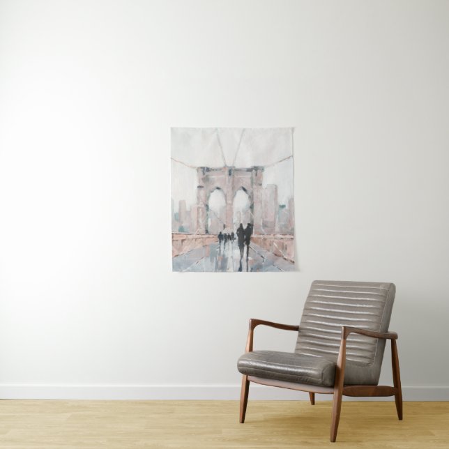 Early Morning Stroll - New York Tapestry (In Situ)