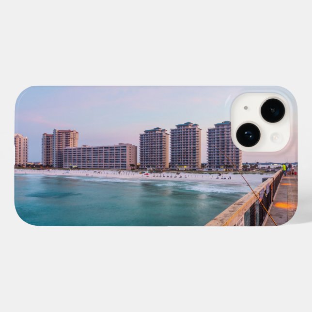 Early Navarre Beach Florida Fishing Case-Mate iPhone Case (Back (Horizontal))