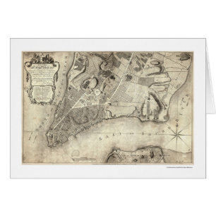 Early New York City Map 1776