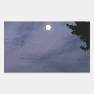 Early Night Rectangular Sticker