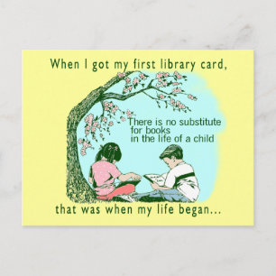 Early Reading Postcard