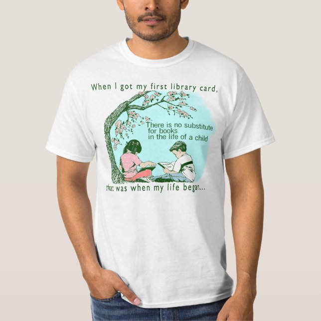 Early Reading T-Shirt (Front)