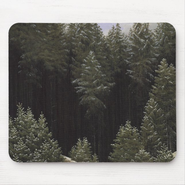 Early Snow, c.1828 Mouse Pad (Front)