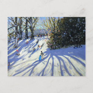 Early snow Darley Park Postcard