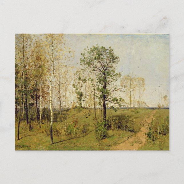 Early Spring at Weimar, 1876 Postcard (Front)