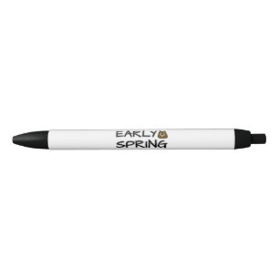 Early Spring Black Ink Pen