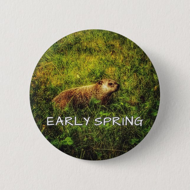 Early Spring button (Front)
