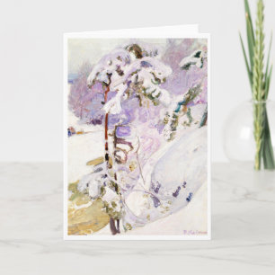 Early spring, Pekka Halonen Card