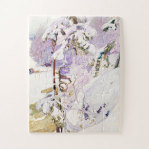 Early spring, Pekka Halonen  Jigsaw Puzzle
