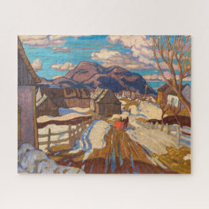 Early Spring, Quebec A. Y. Jackson Jigsaw Puzzle