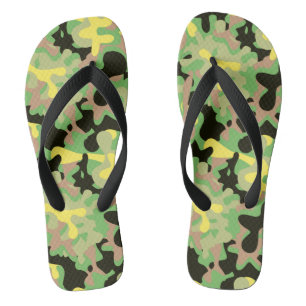 Early Spring Signature Camo Thongs