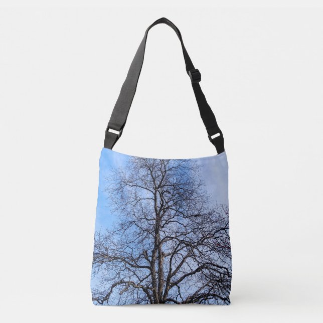 Early Springtime Tree Bones-4030491flip Crossbody Bag (Front)