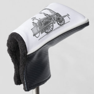 Early Steam Locomotive Golf Head Cover