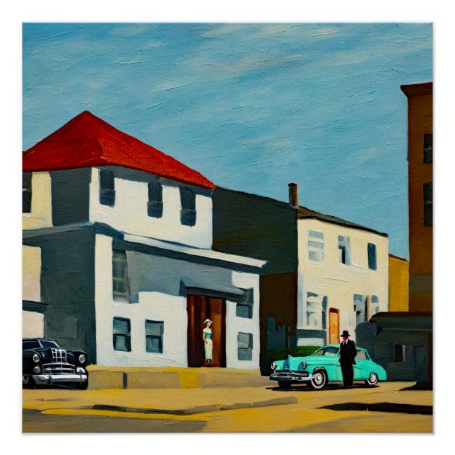 Early Sunday Morning Poster (Front)