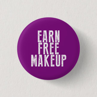 Earn Free Makeup - Younique 3 Cm Round Badge