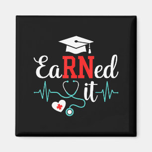 Earned nurse graduation for rn graduate nursing magnet