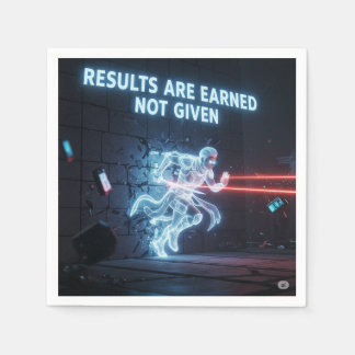 Earned Threads: The Grind is Real Napkin