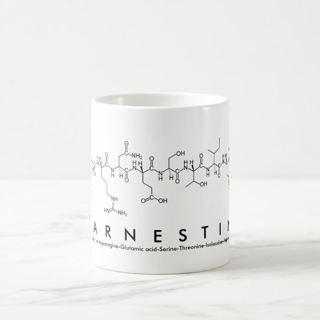 Earnestine peptide name mug (Center)
