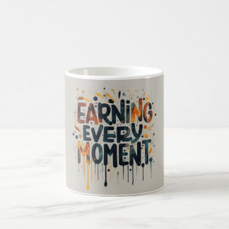 Earning Every Moment Coffee Mug